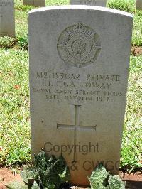 Dar Es Salaam War Cemetery - Galloway, H J